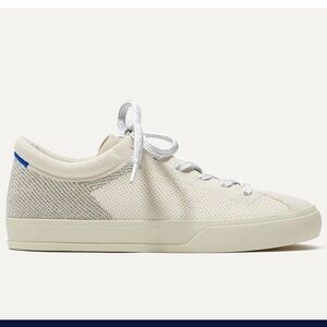 Rothy's Cream and Gray Sneakers